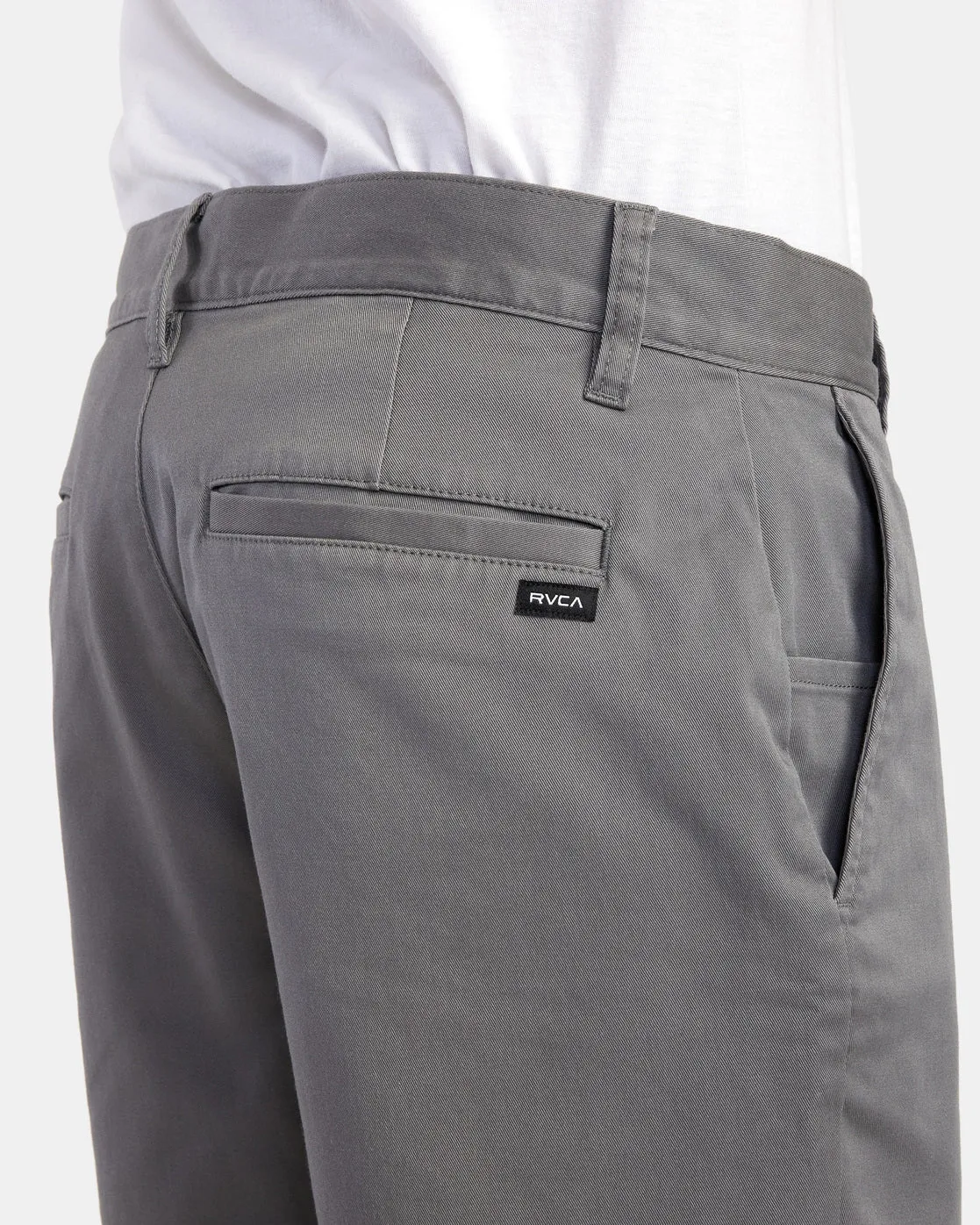 Weekend Stretch 20" Chino Shorts - Smoke