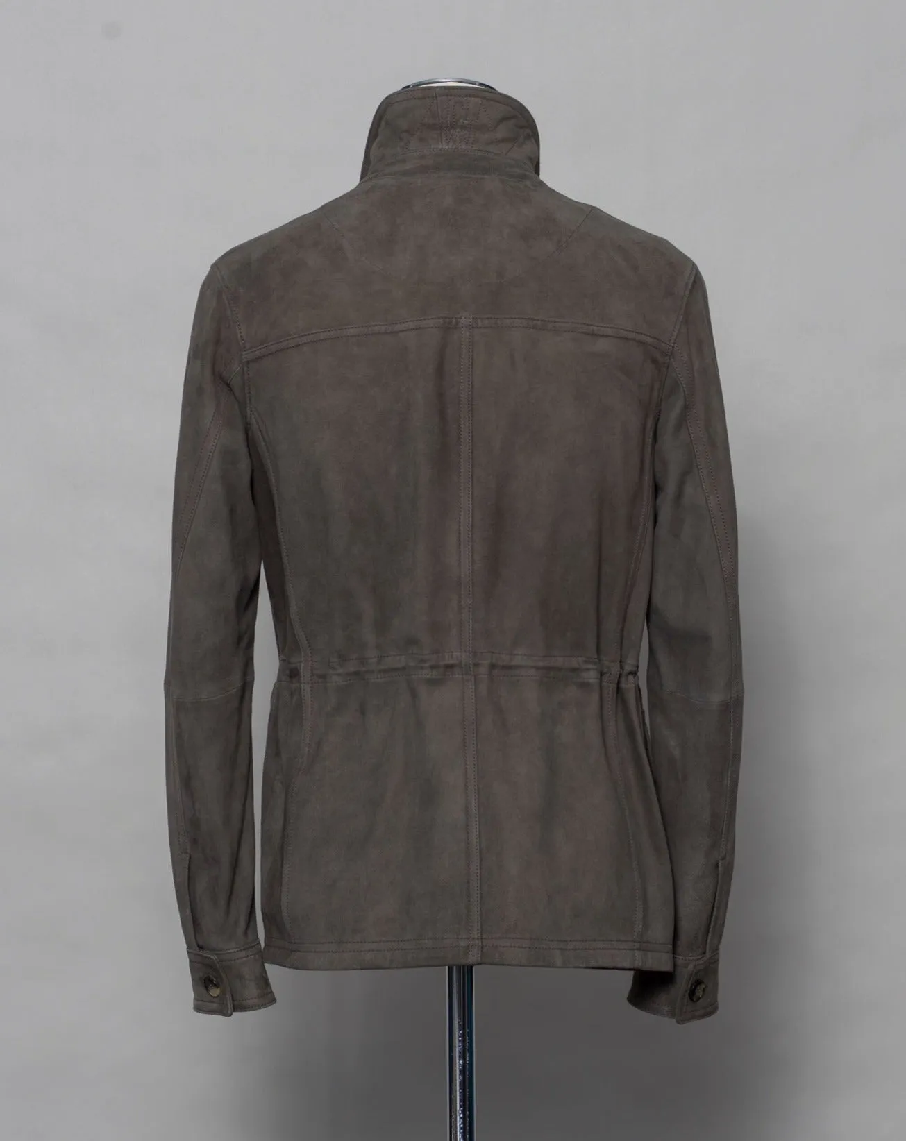 Werner Christ Suede Field Jacket - Asphalt