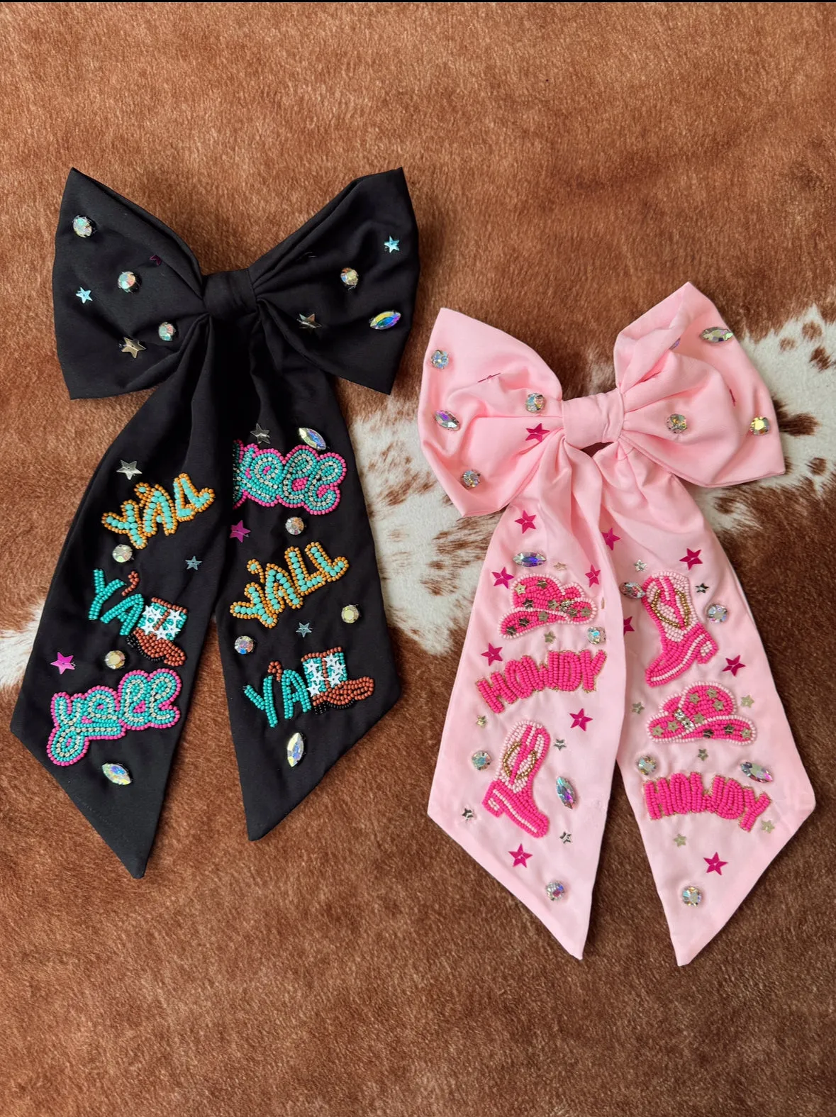 Western Hair Bows