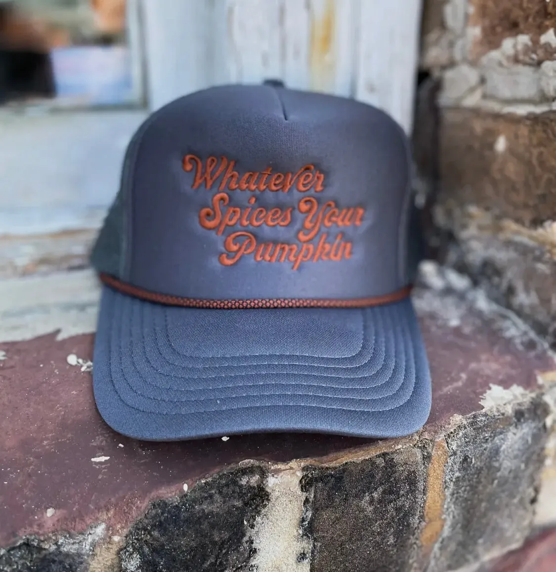 Whatever Spices Your Pumpkin Trucker Hat