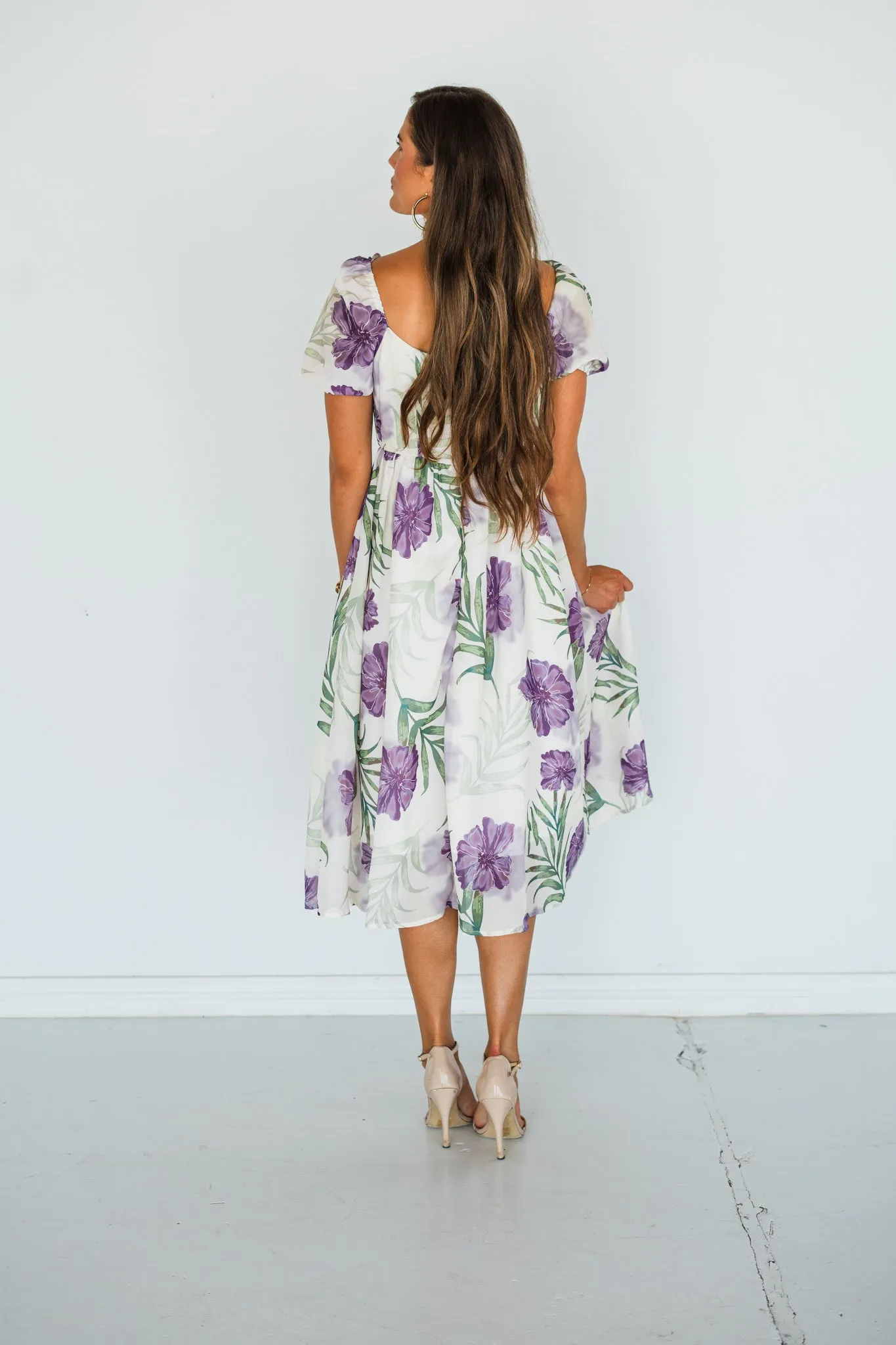 Where Happiness Begins Floral Dress