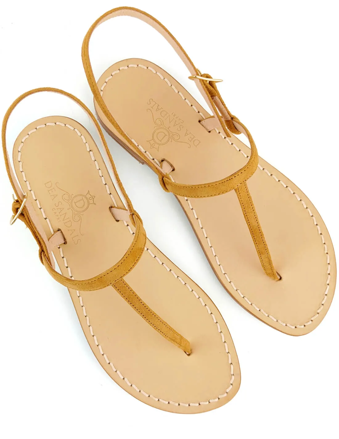 WHISKY SUEDE CAPRI SANDALS (ART. 229CW)