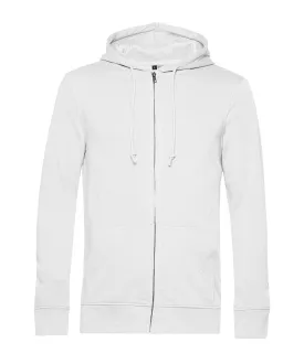 White - B&C Inspire Zipped Hood