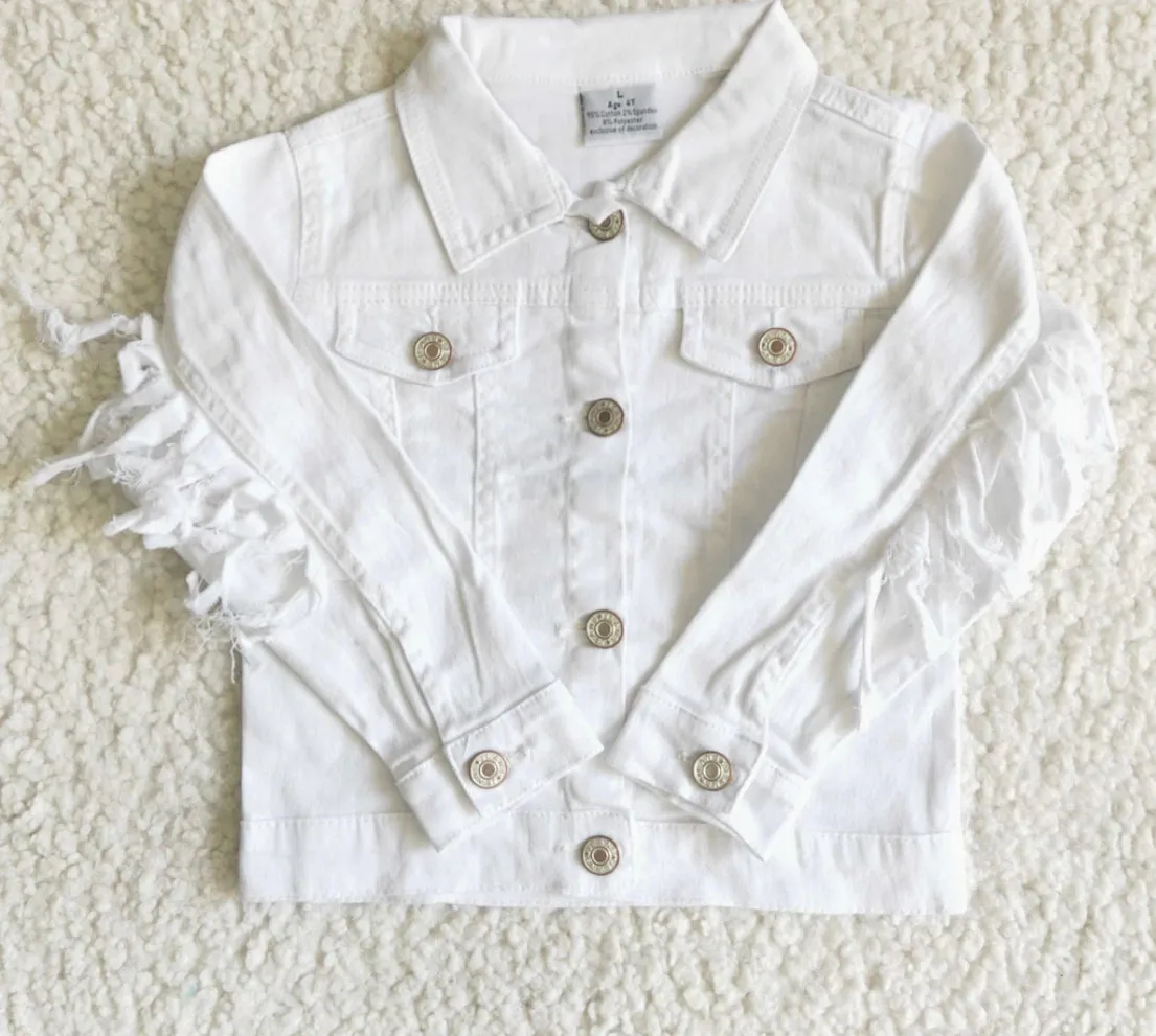 White Denim Jacket