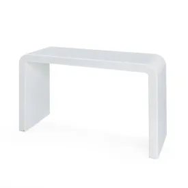 White Modern Console Table