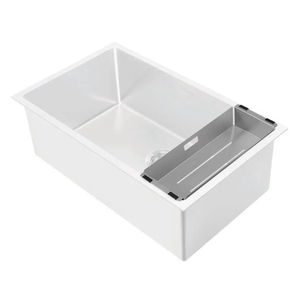 Whitehaus WHNPLCOL-GM Noah Plus Stainless Steel Sink Colander