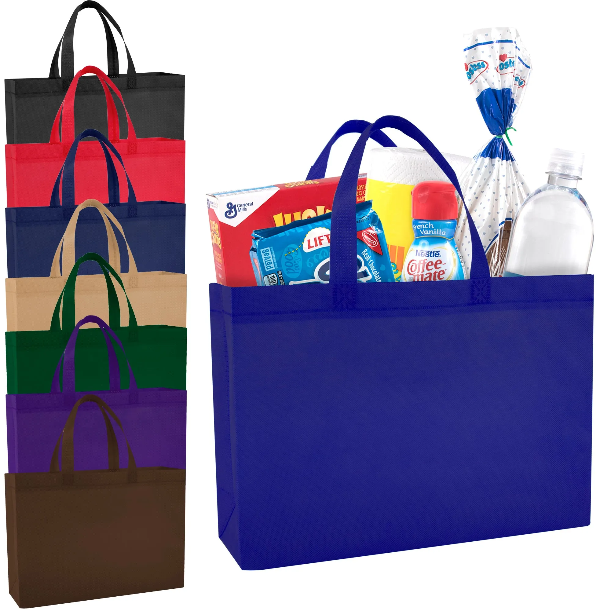 Wholesale Grocery Non Woven Tote Bag 35 x 25