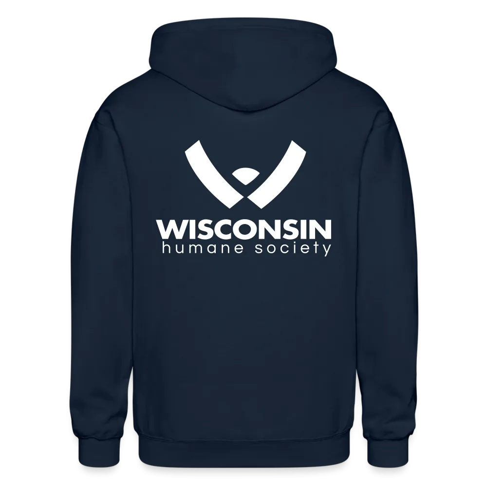 WHS Logo Heavy Blend Adult Zip Hoodie