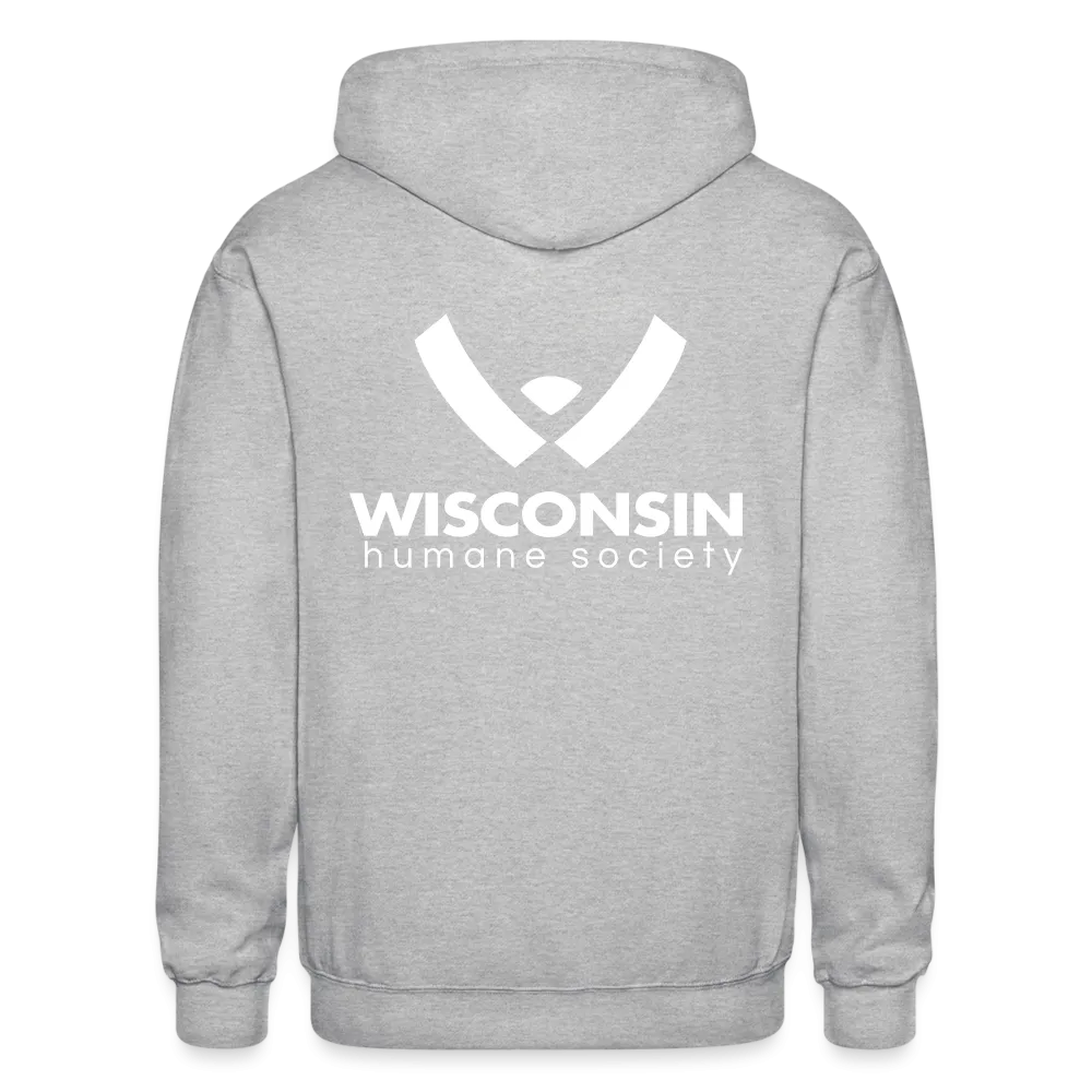 WHS Logo Heavy Blend Adult Zip Hoodie