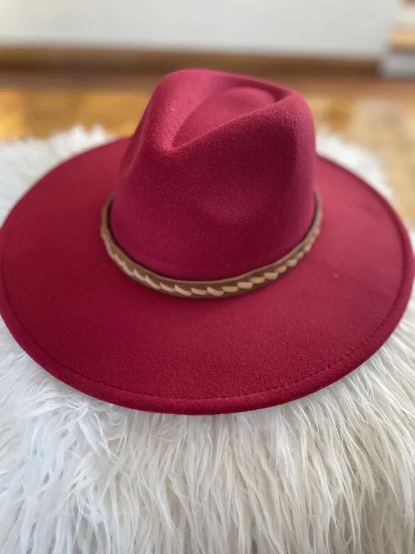 WIDE BRIM DANDY PANAMA HAT FOR WOMEN