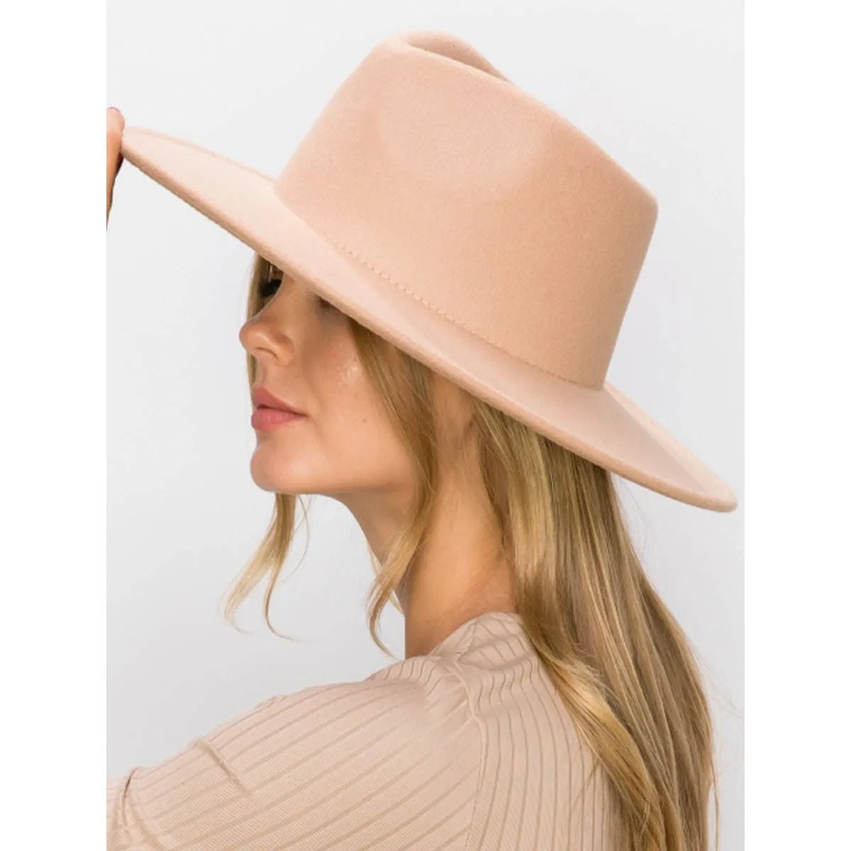 Wide Brim Panama Hat