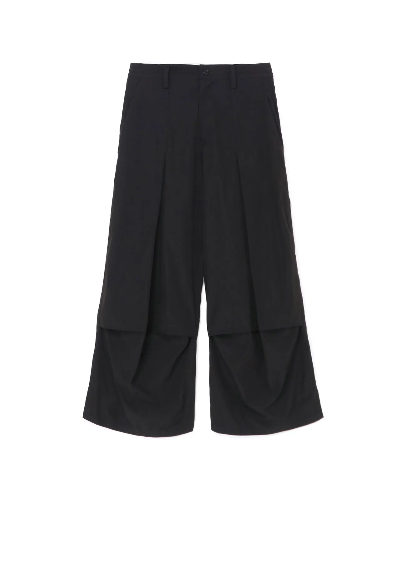 WIDE LEG PLEATED PANTS