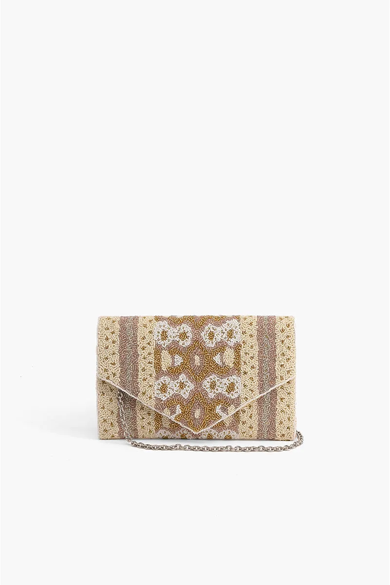 Wild Nights Embellished Clutch