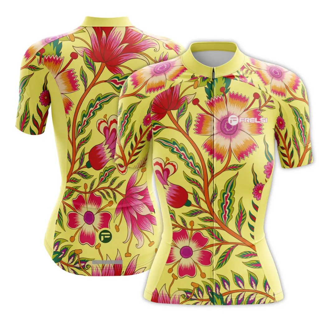 Wildflower Ride | Frelsi Short Sleeve Cycling Set