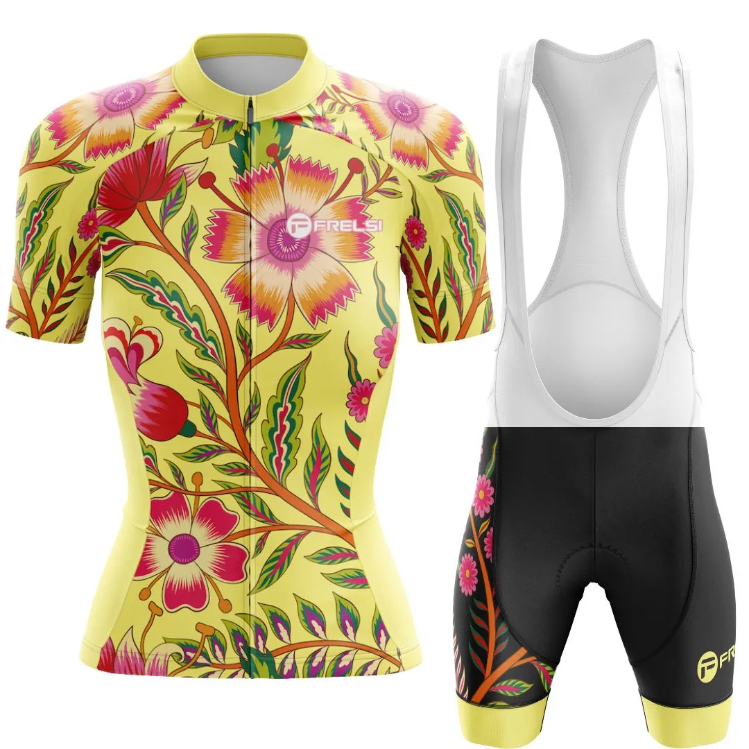 Wildflower Ride | Frelsi Short Sleeve Cycling Set