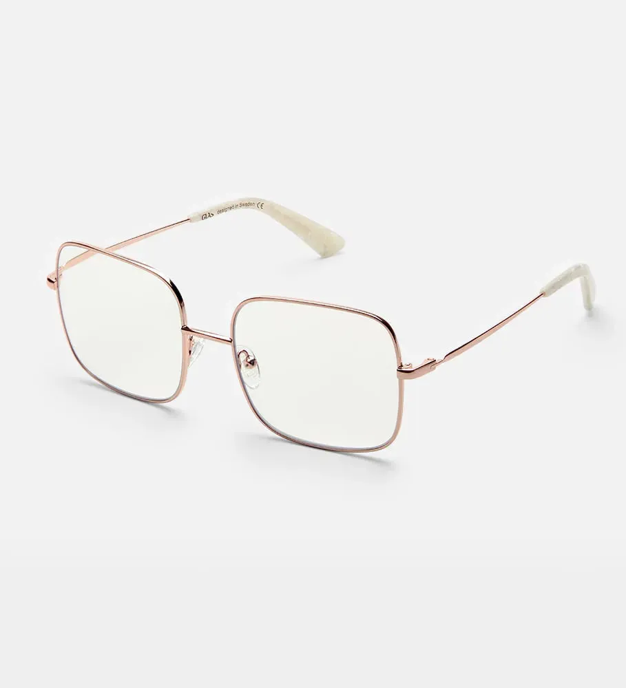 Wilma Rose Gold Tinted Reading Glasses