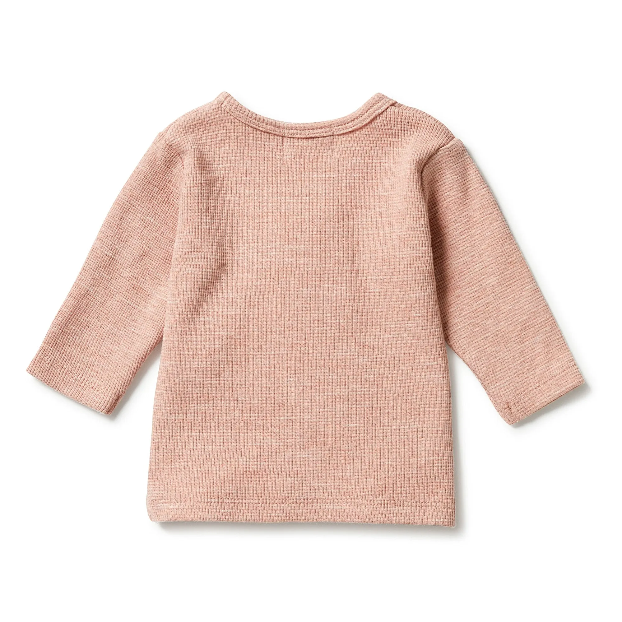 WILSON & FRENCHY WAFFLE POCKET TOP PEACH