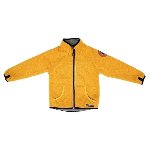 Windblock Pile Fleece Jacket: Saffron