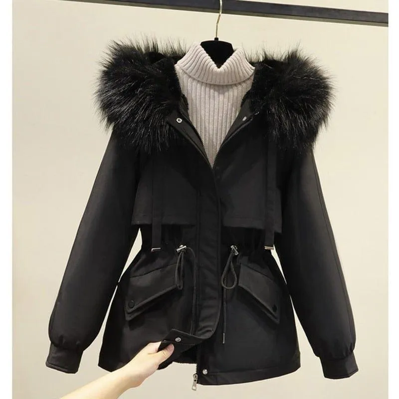 Winter Big Parka Fur Jacket