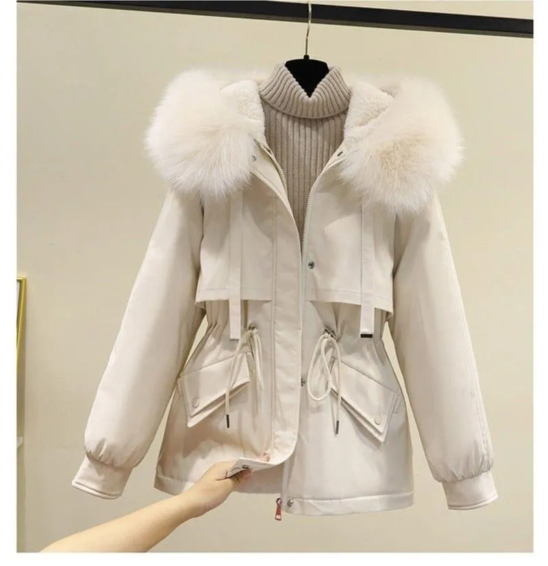 Winter Big Parka Fur Jacket