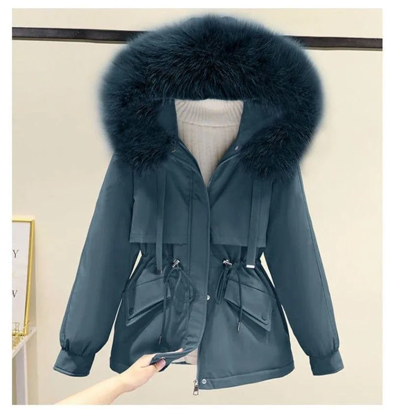 Winter Big Parka Fur Jacket