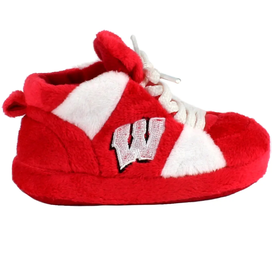 Wisconsin Badgers Baby Slippers