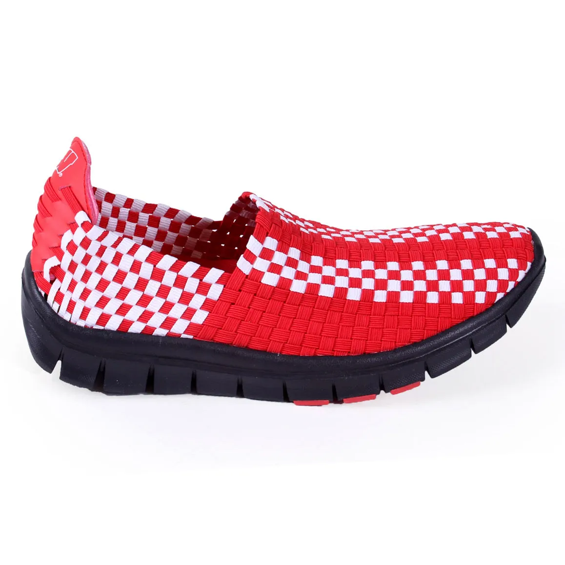 Wisconsin Badgers Woven Colors Comfy Slip On Shoes