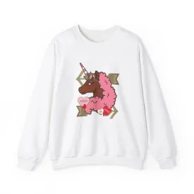 Women - Afro Unicorn Love Sweatshirt