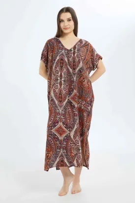 Women Assorted Printed Nightgown