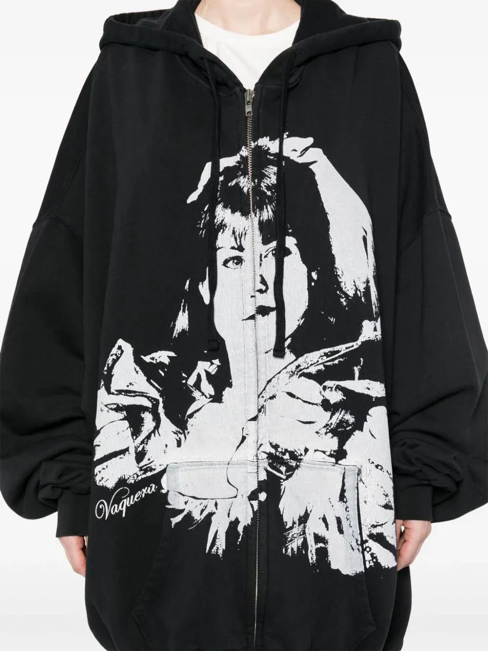 Women Bride Giant Zip Up Hoodie