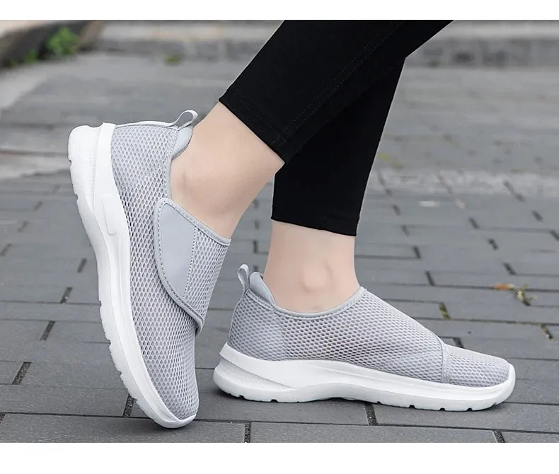 Women Orthopedics Wide Feet Swollen Walking Casual Shoes Unisex Thumb Eversion Adjusting Soft Comfortable Diabetic Man Shoes