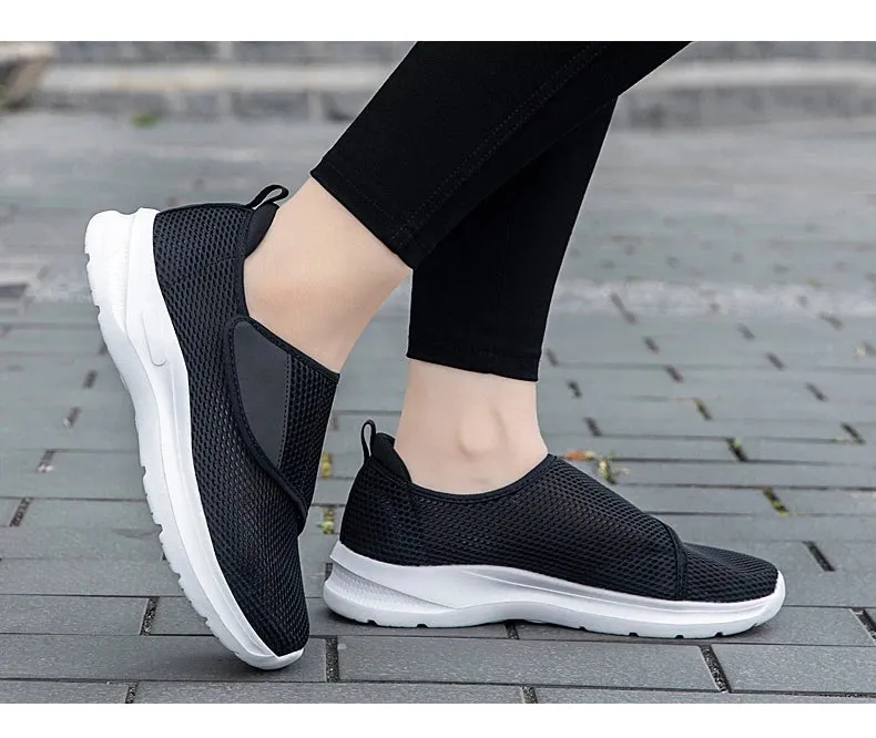 Women Orthopedics Wide Feet Swollen Walking Casual Shoes Unisex Thumb Eversion Adjusting Soft Comfortable Diabetic Man Shoes