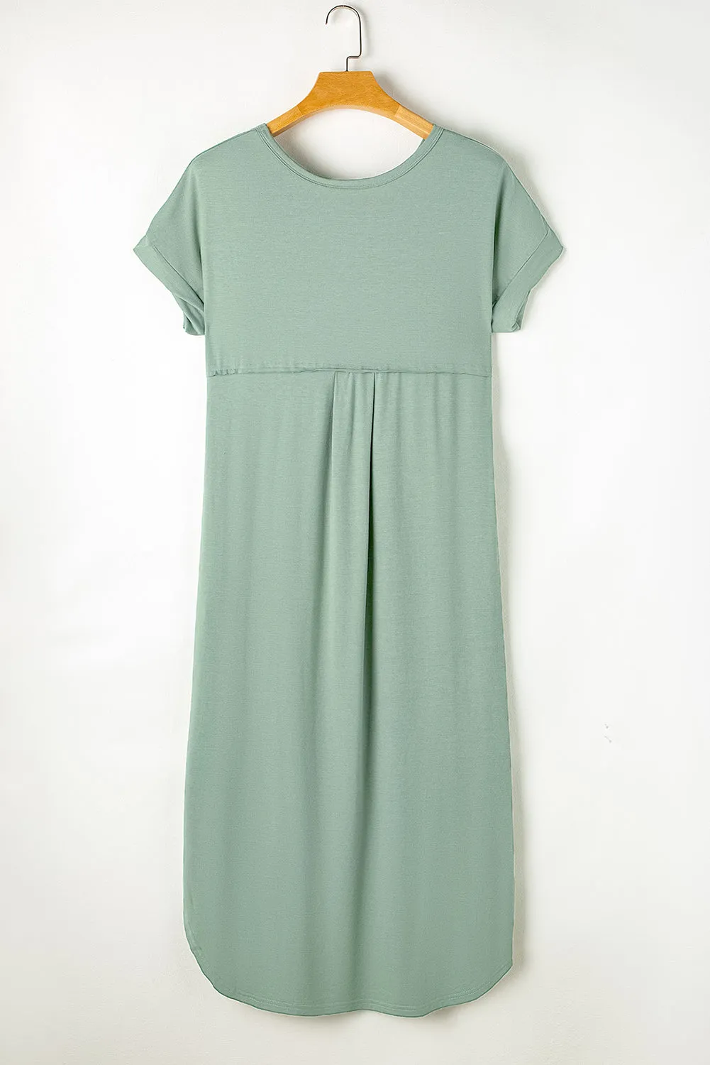 Women Splits Maxi T-shirt Dress