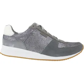 Women's Aetrex Daphne Grey Leather/Suede