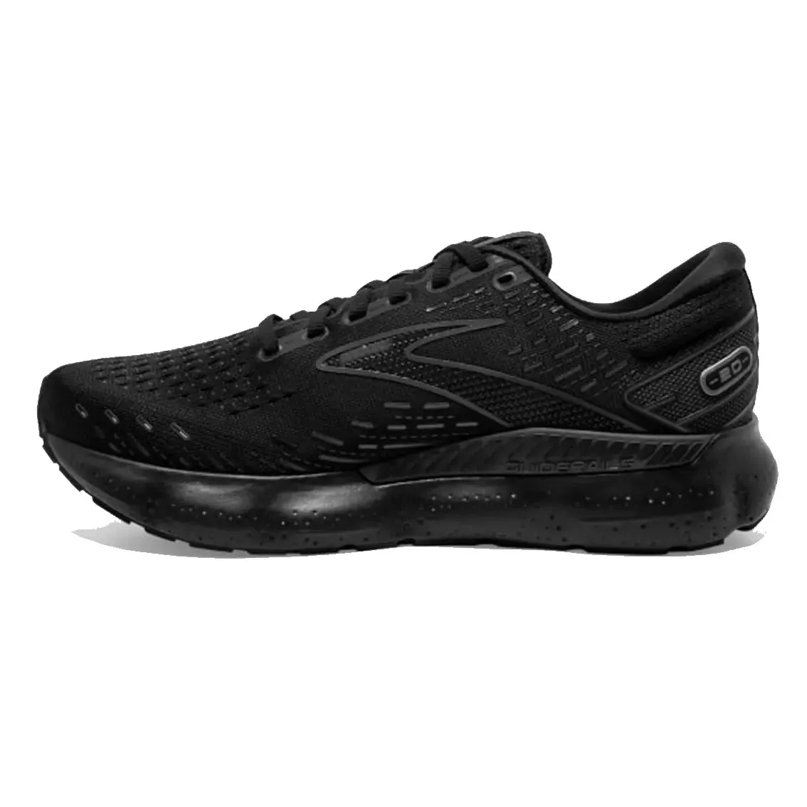 Womens Brooks Glycerin GTS 20 (Wide) - Black / Black