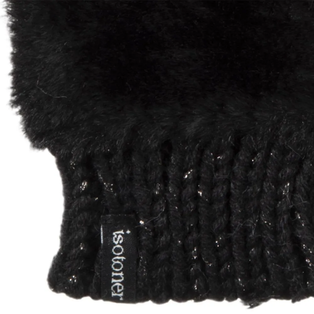 Women’s Chenille Knit Fingerless Glove Cozies