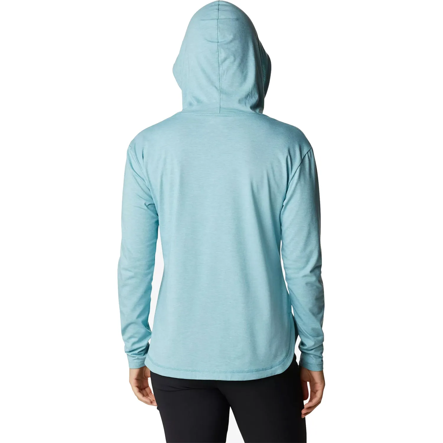 Women's Columbia Sun Trek Hooded Pullover Sea Wave