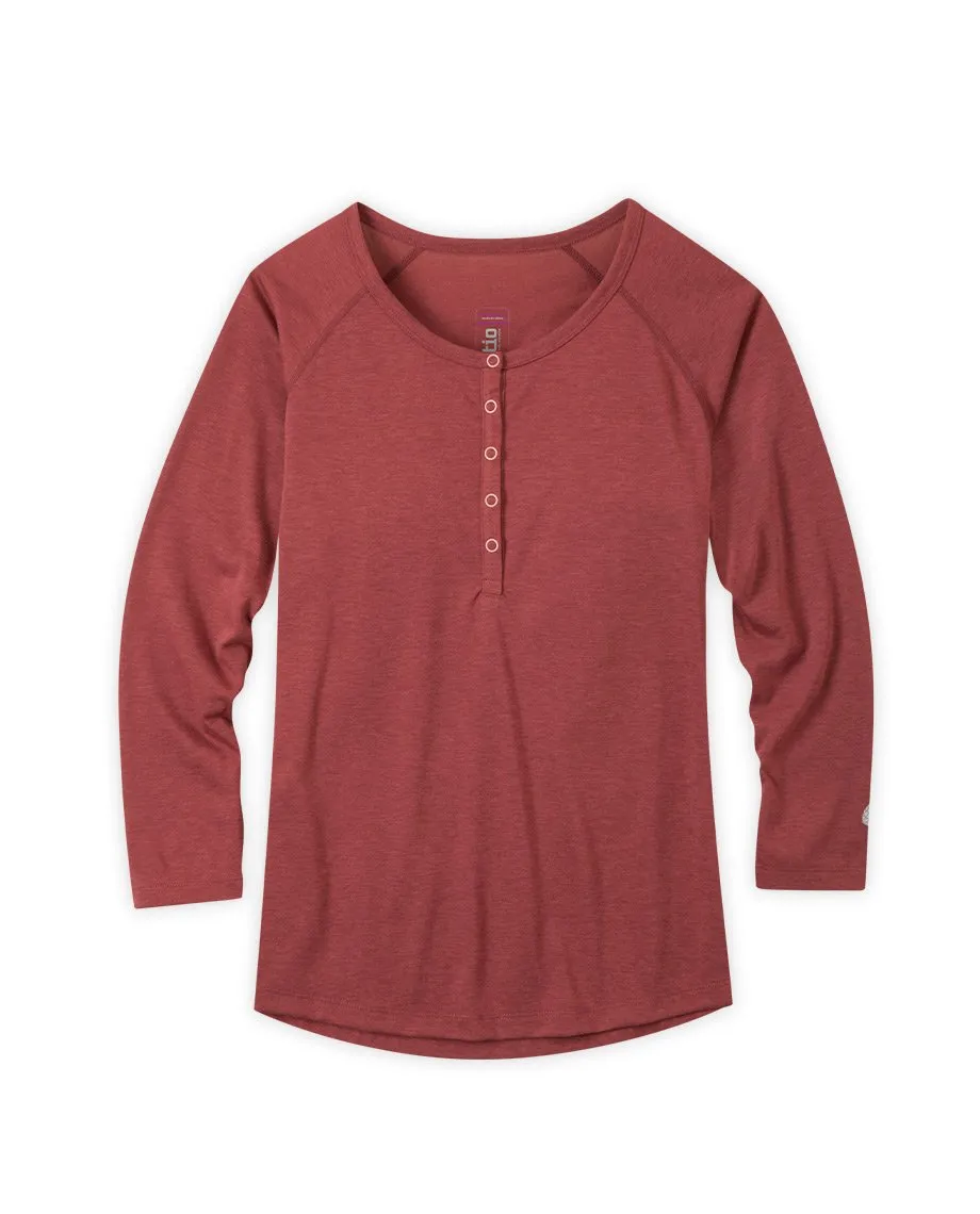 Women's Divide Henley