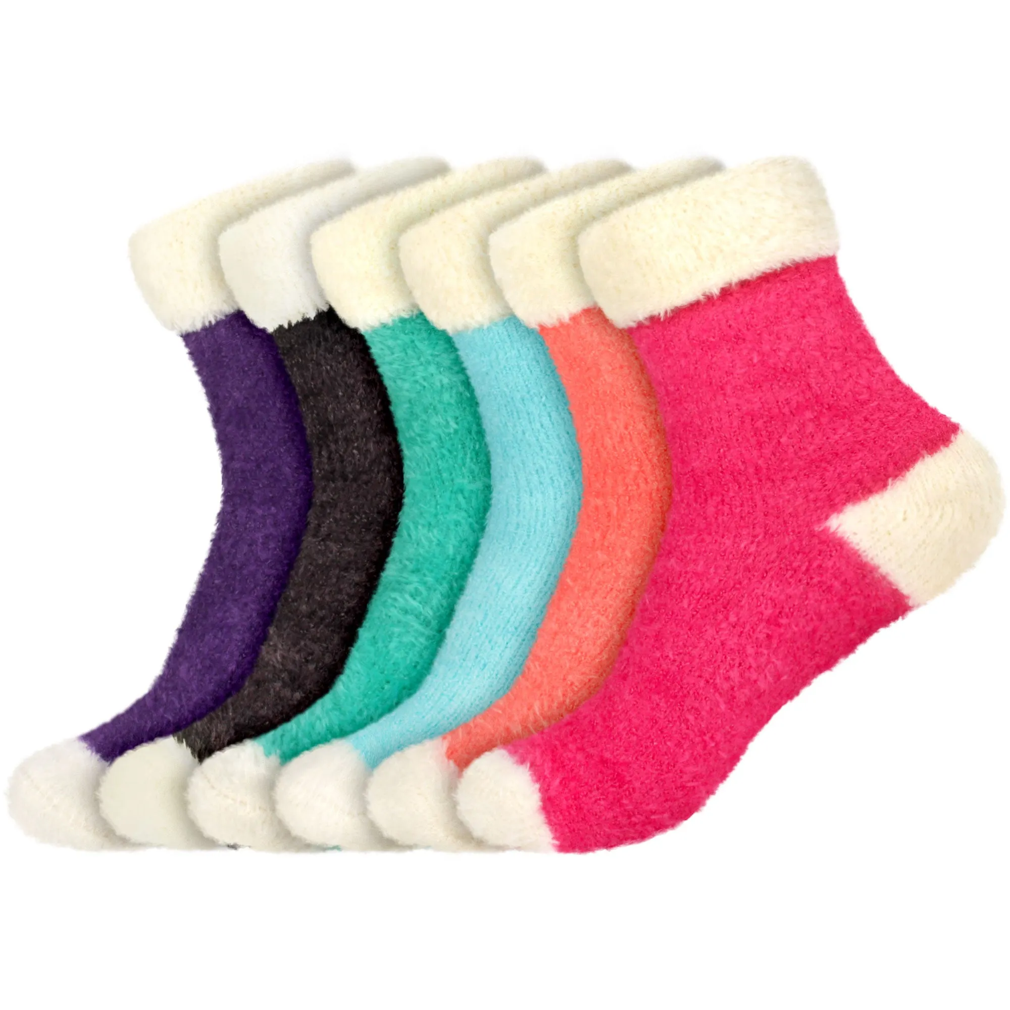 Women's Fuzzy Cuff Socks