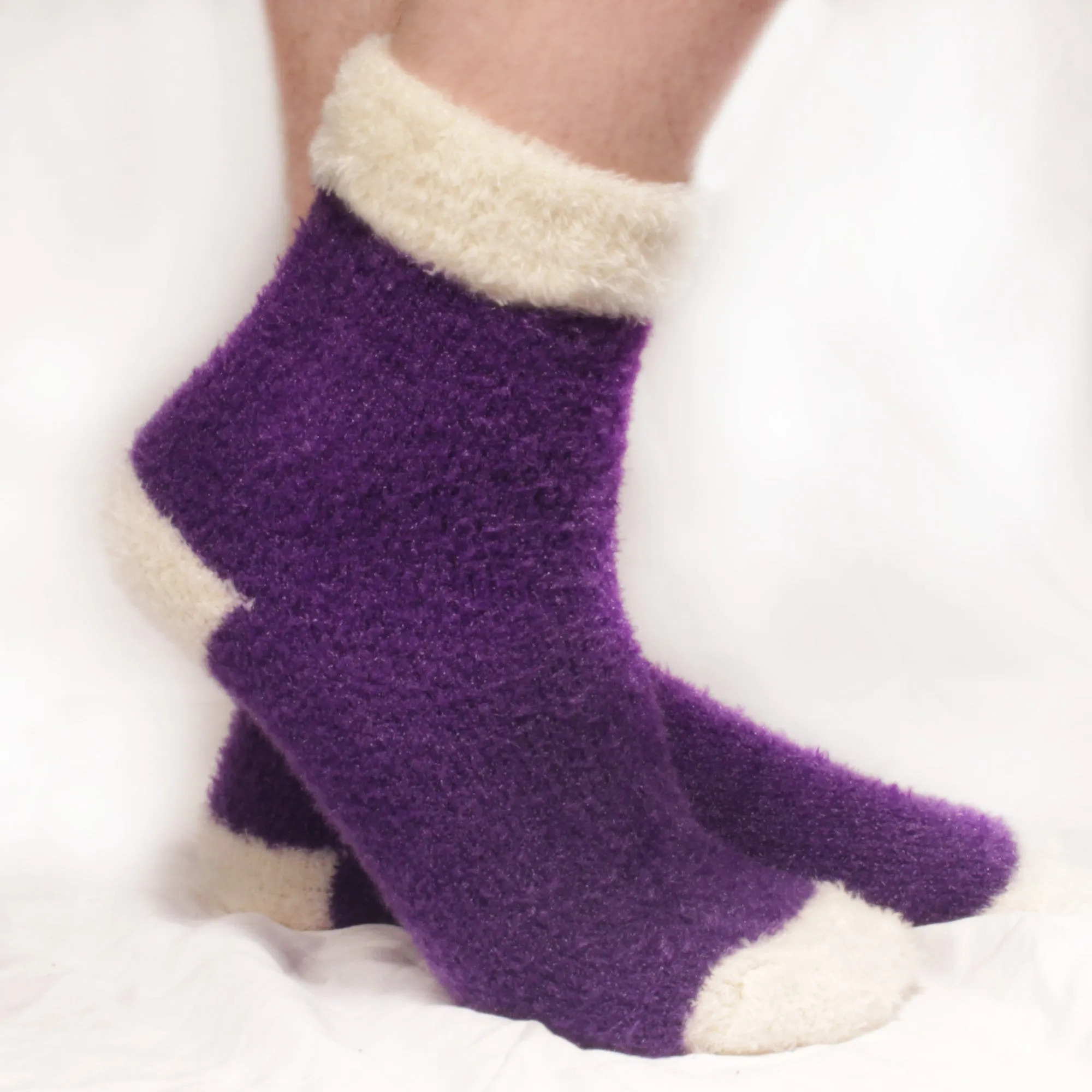 Women's Fuzzy Cuff Socks