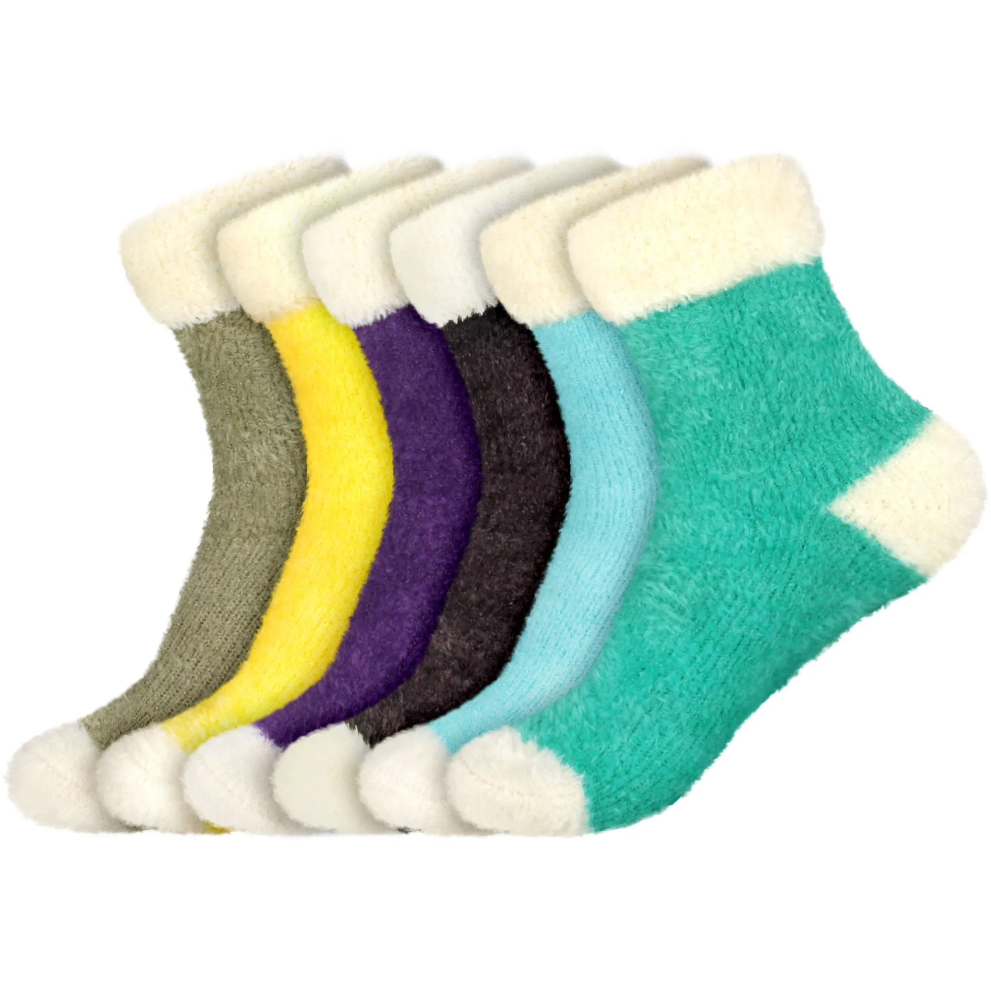 Women's Fuzzy Cuff Socks