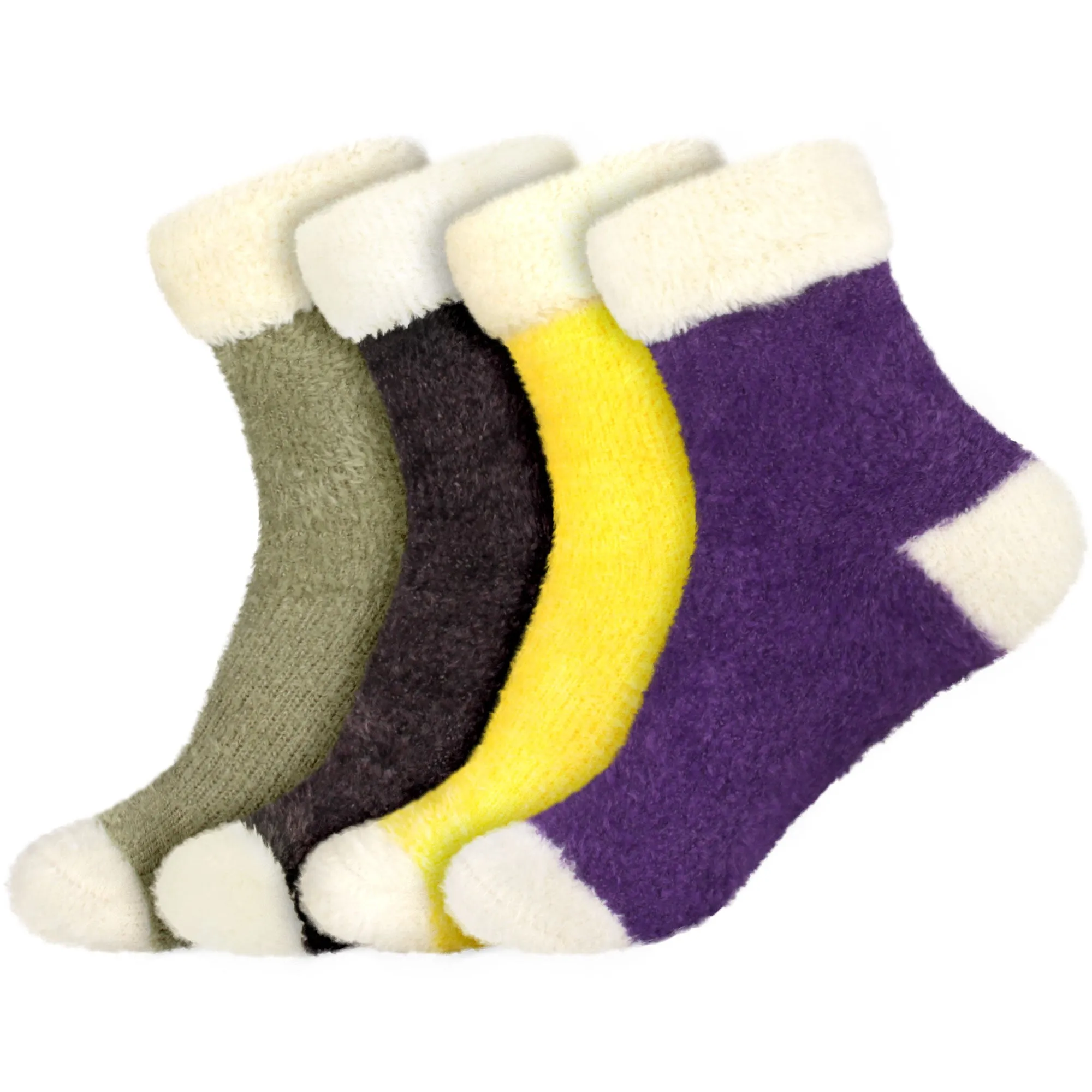 Women's Fuzzy Cuff Socks