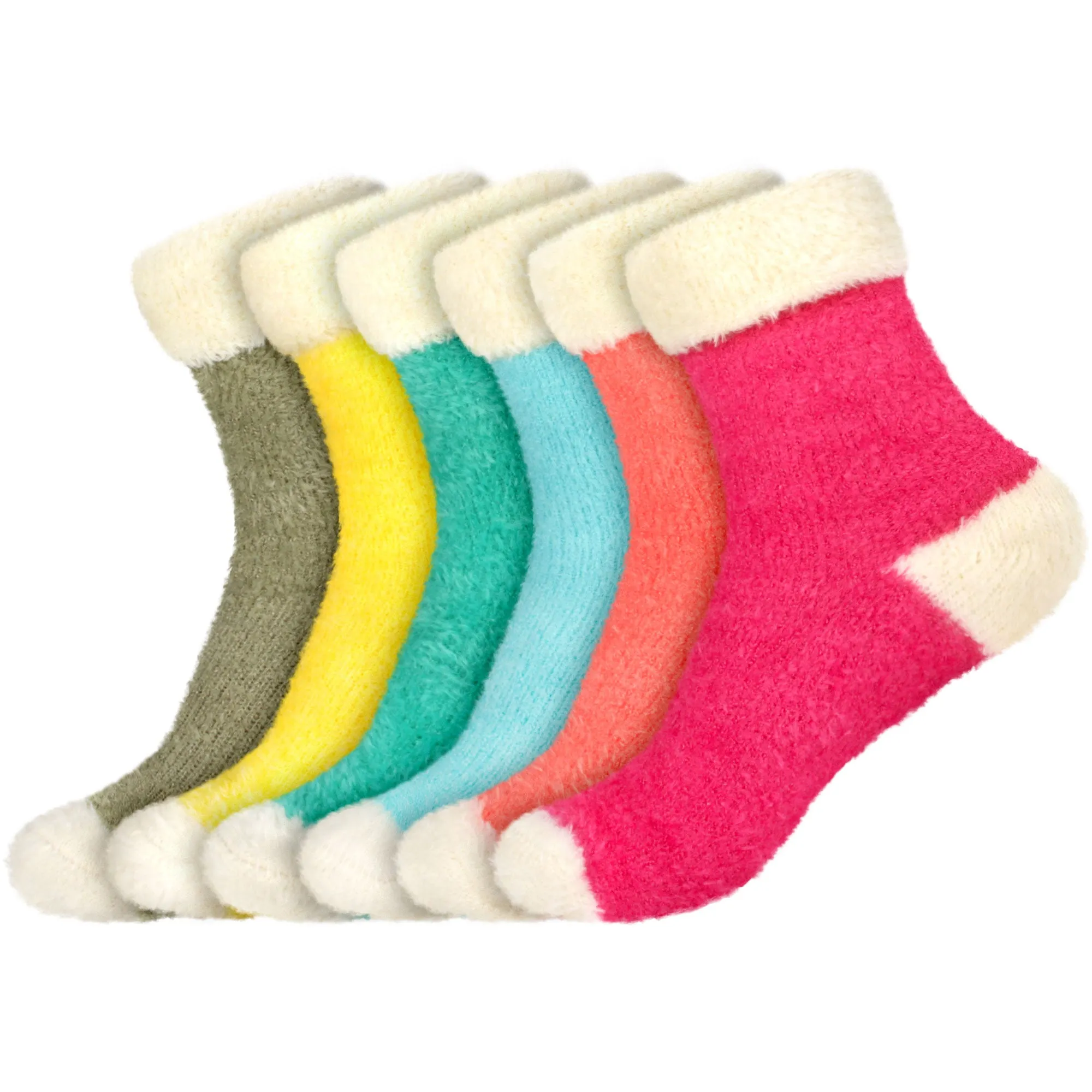 Women's Fuzzy Cuff Socks