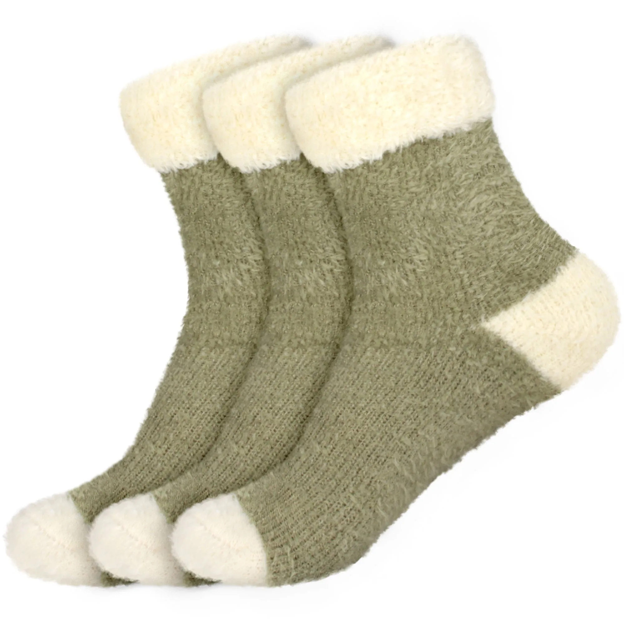 Women's Fuzzy Cuff Socks