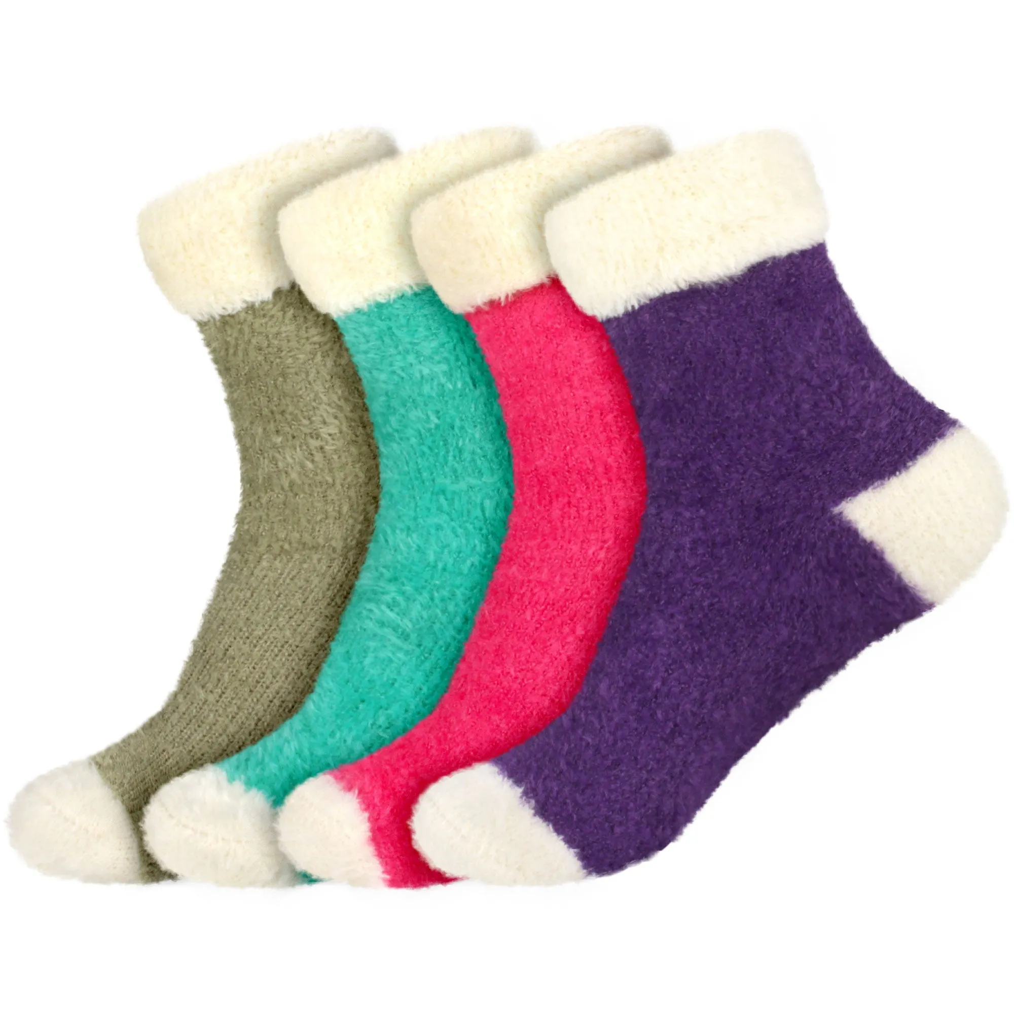 Women's Fuzzy Cuff Socks