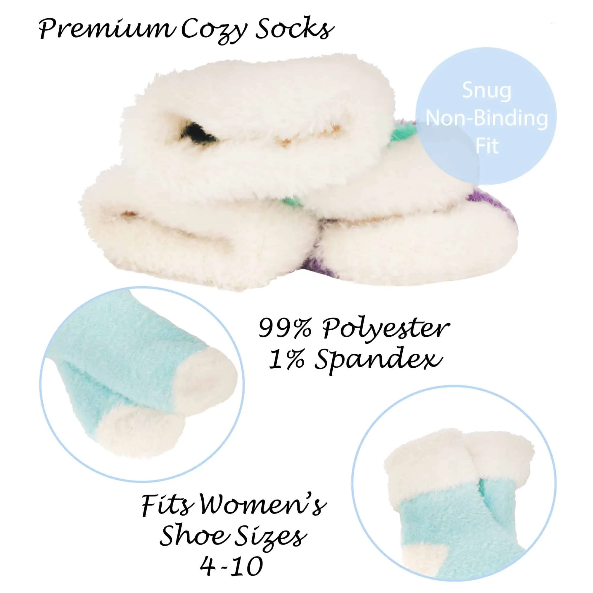 Women's Fuzzy Cuff Socks