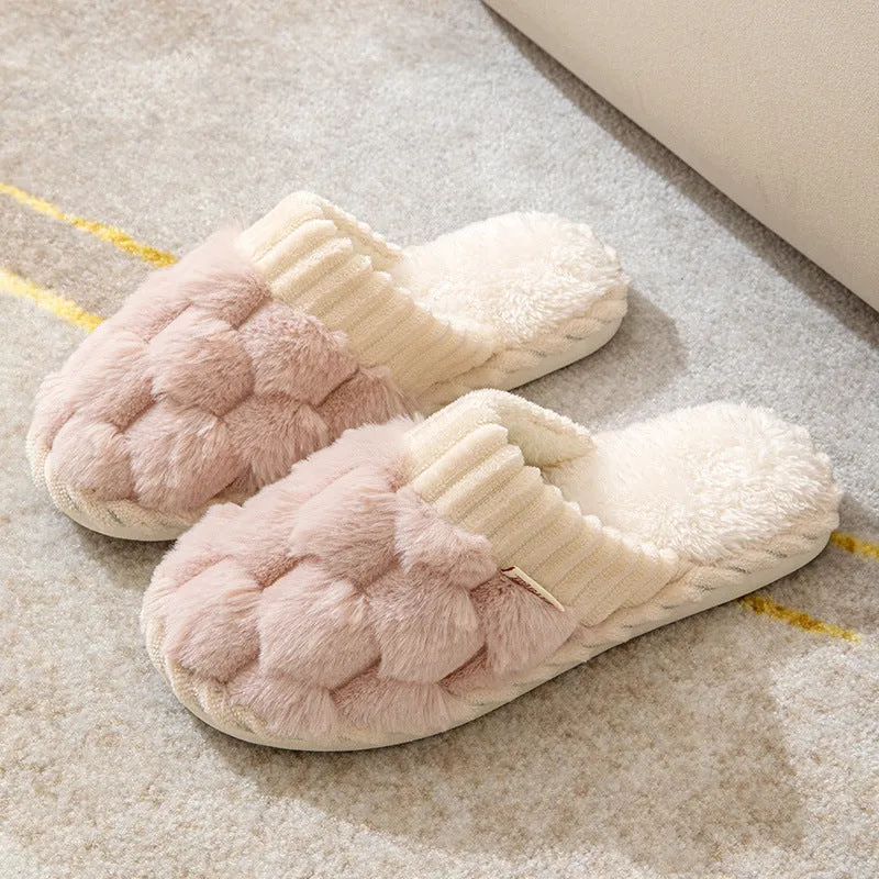 Women's Fuzzy Fur Slippers