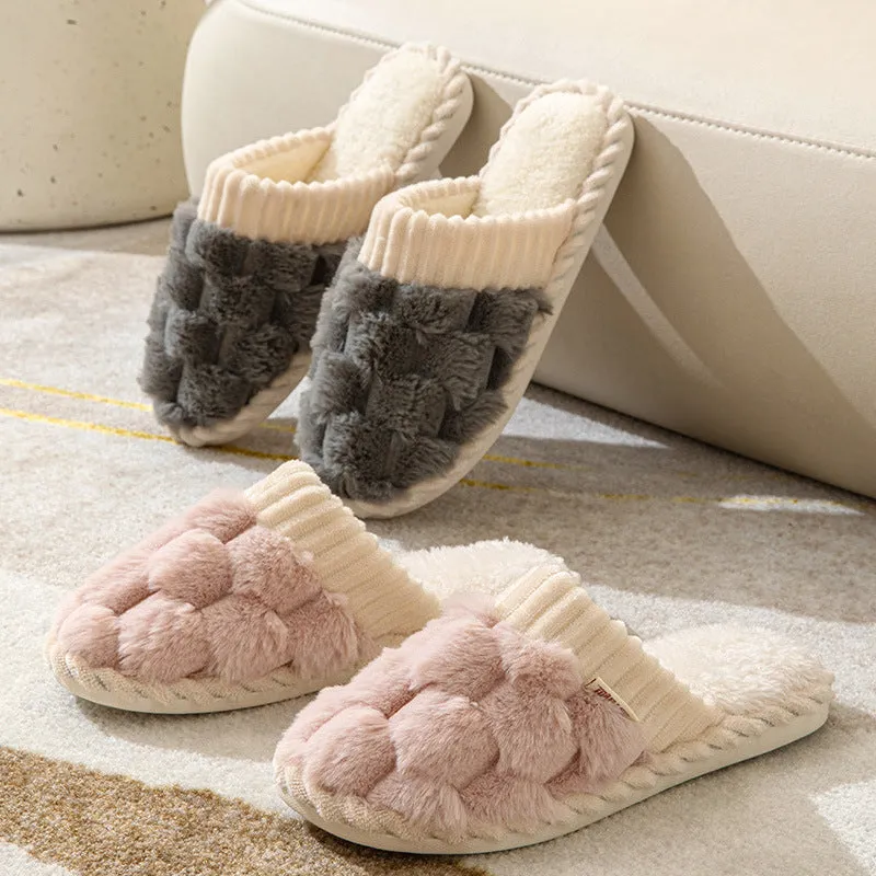 Women's Fuzzy Fur Slippers