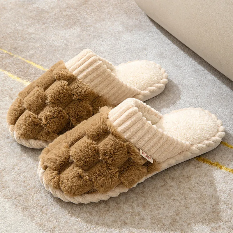 Women's Fuzzy Fur Slippers