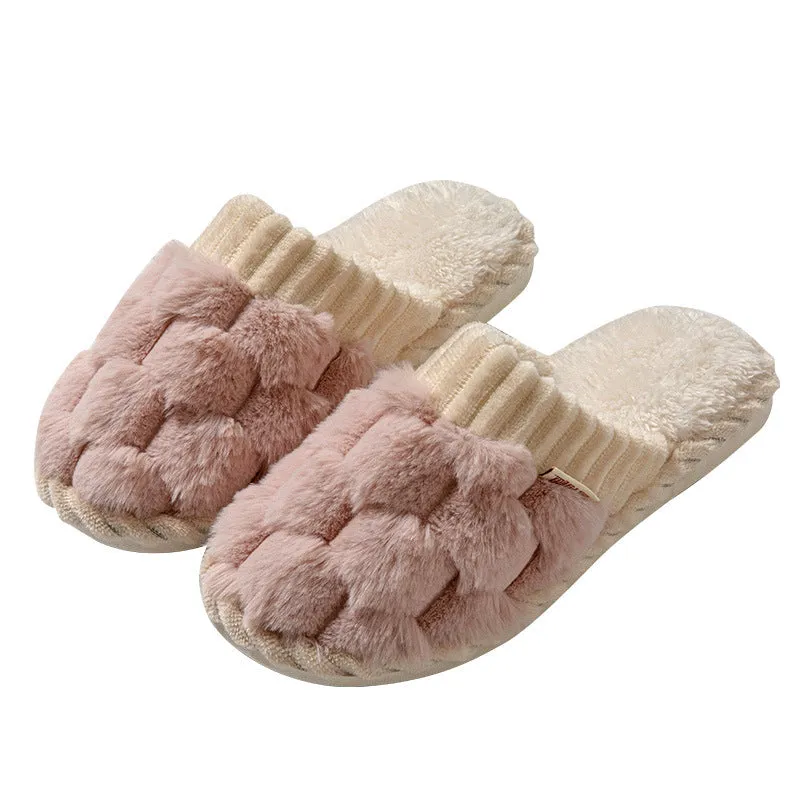 Women's Fuzzy Fur Slippers